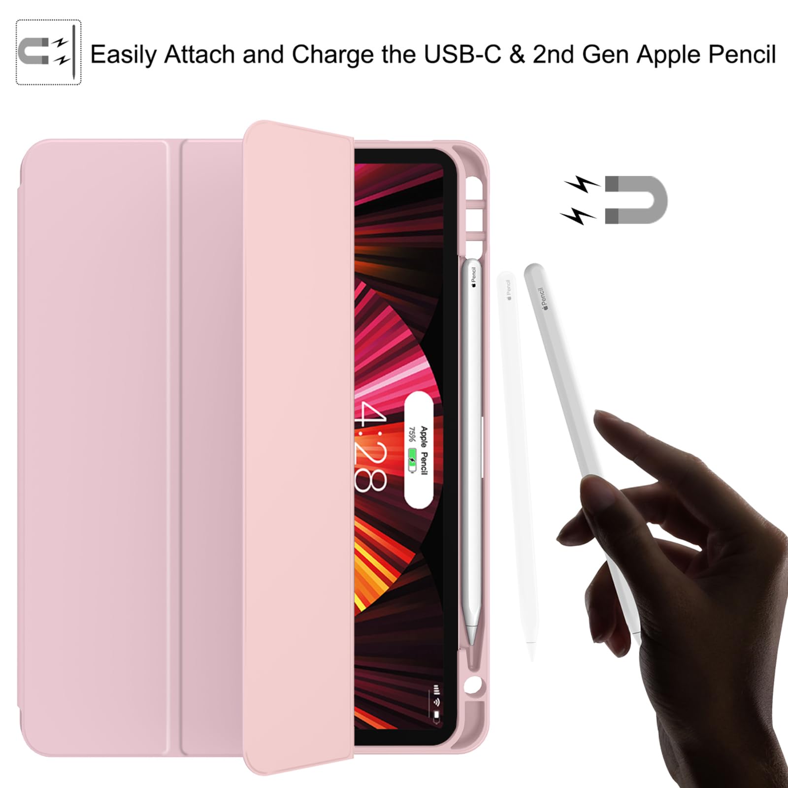 iPad Pro 11インチ128GB【Apple Pencil、ケース付き】 Amazon.com: Soke Case for iPad Pro 11 Inch (M2) 2022/2021/2020